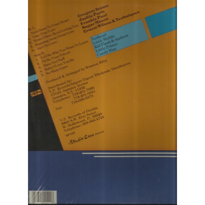  gregory isaacs jackie paris sugar minott  -  the stinger 