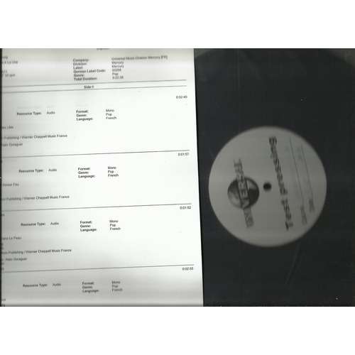  premier 25cm test pressing 