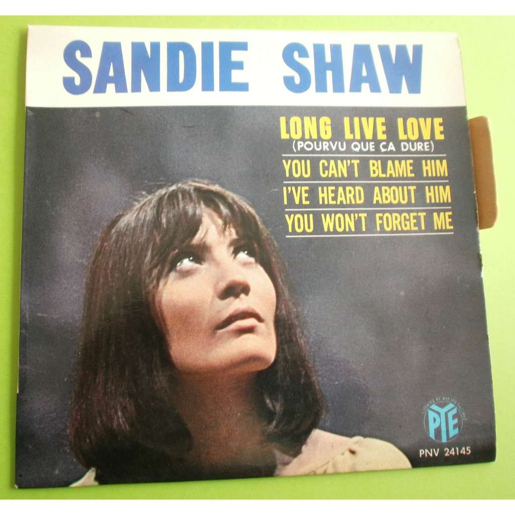 Long live love ( pourvu que ca dure ) + 3 by Sandie Shaw, EP with ...