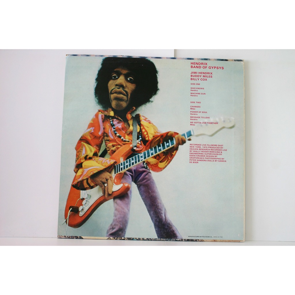 Band of gypsys (puppet cover) by Jimi Hendrix, LP with vinyldreams