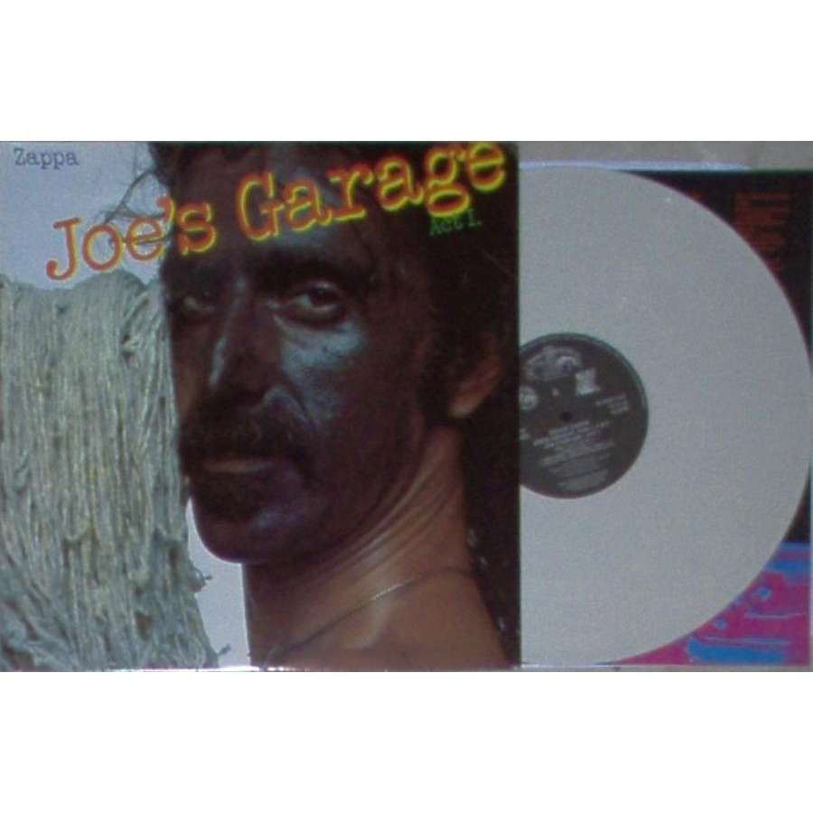 Joe S Garage Acts I Czech 1990 Ltd 8 Trk Lp White Vinyl Gf Ps