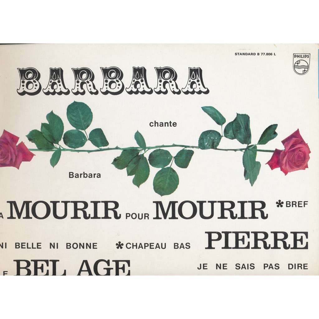 Chante barbara by Barbara, LP with neil93 - Ref:3001174