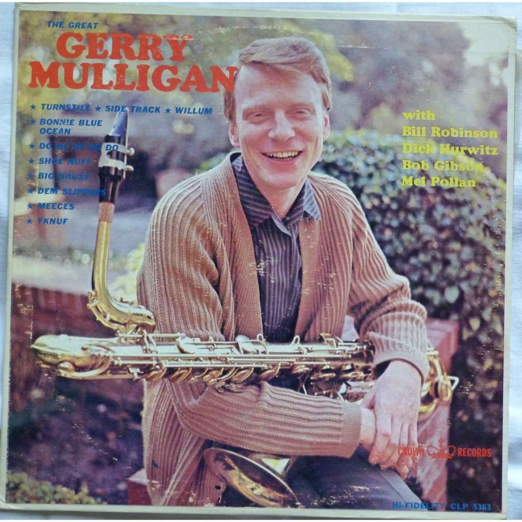 The Great Gerry Mulligan By Gerry Mulligan, LP With Patrick_r - Ref ...