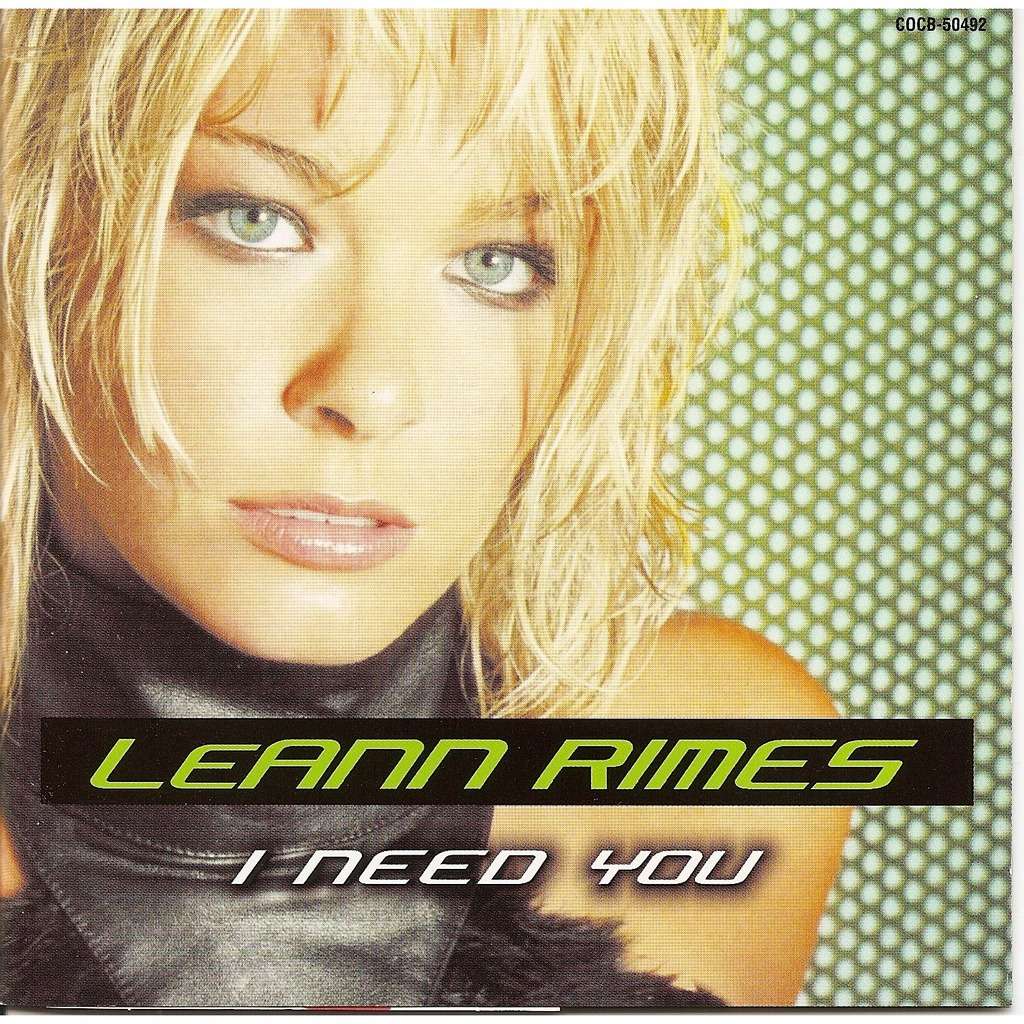 I need you - Leann Rimes | CD | Disc M Sleeve M - pycvinyl