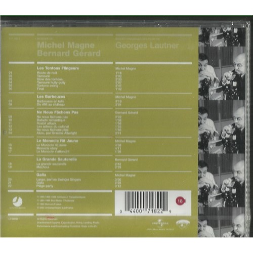  michel magne bernard gerard  -  les tontons flingueurs ne nous fachons pas 