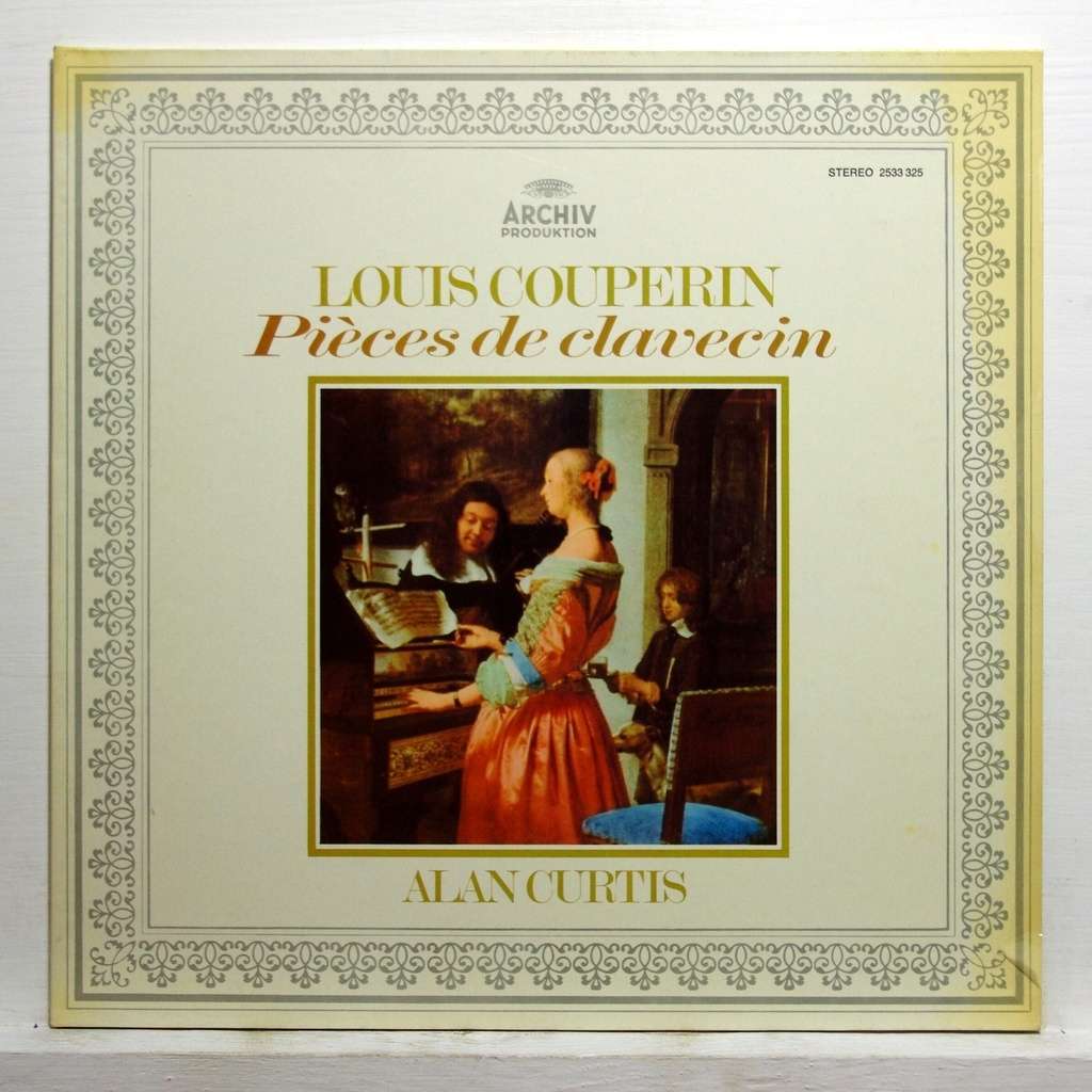 Louis couperin : harpsichord pieces by Alan Curtis, LP Gatefold with elyseeclassic - Ref:116482693