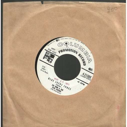  blue suede shoes promo 