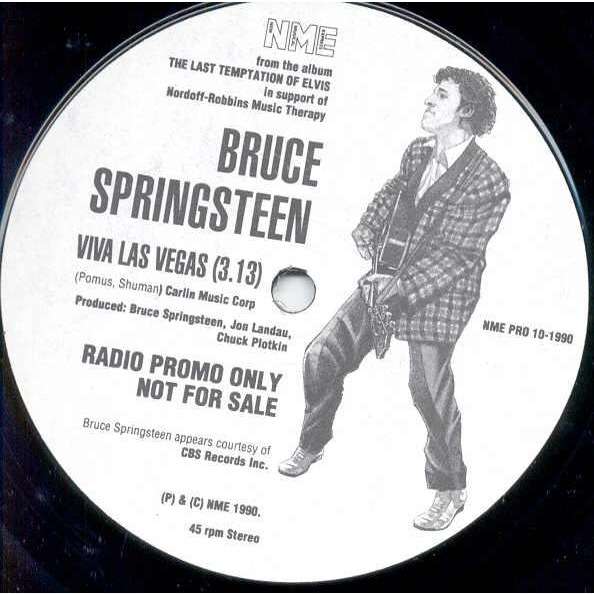 Viva las vegas (uk 1990 ltd w/label 10 inch promo single) by Bruce
