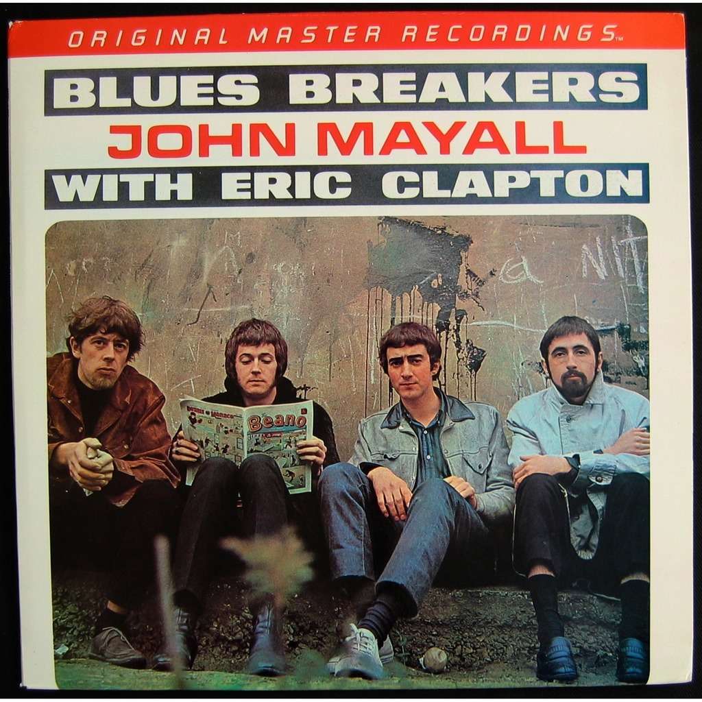 Blues Breakers by JOHN MAYALL WITH ERIC CLAPTON, LP with l.arp