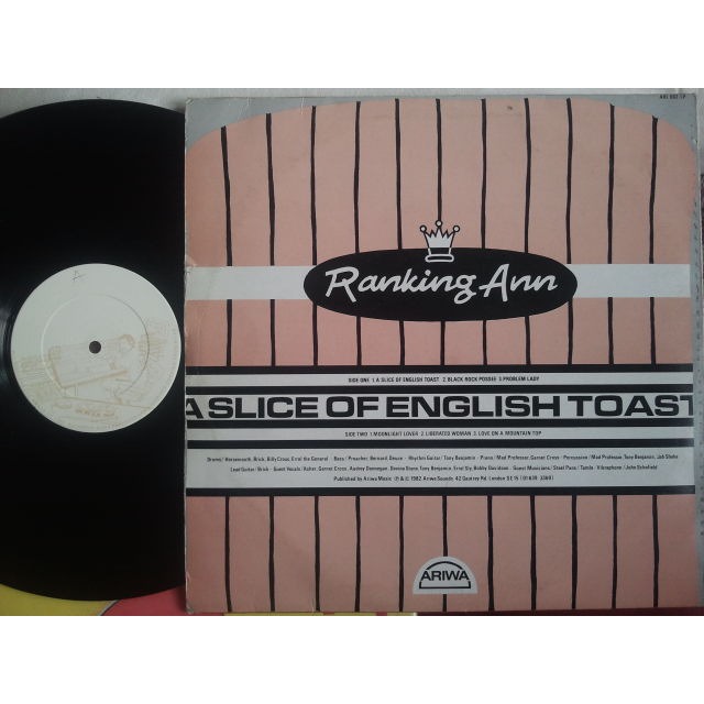 LP】Ranking An –A Slice Of English Toast 【公式通販】