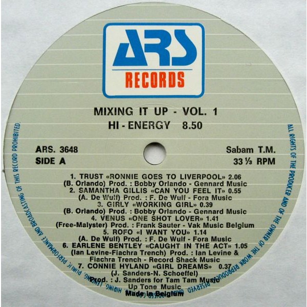  MIXING IT UP // INFINITY ORCHESTRA  -  vol. 1 - hi-energy megamix // poco a poco 