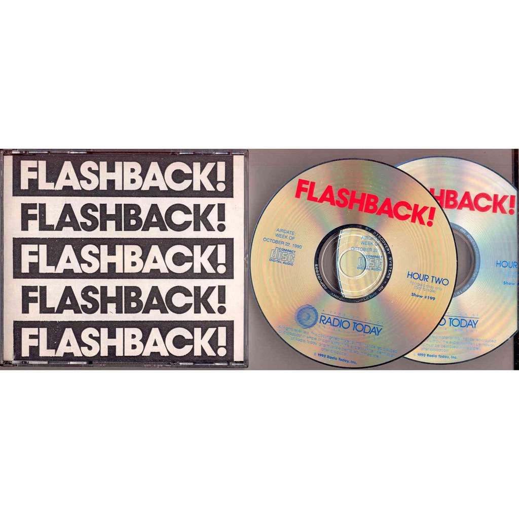 rolling stones FLASHBACK! SHOW #199 (USA 1990 PROMO 'RADIO TODAY' 2CD RADIO SHOW+CUES)