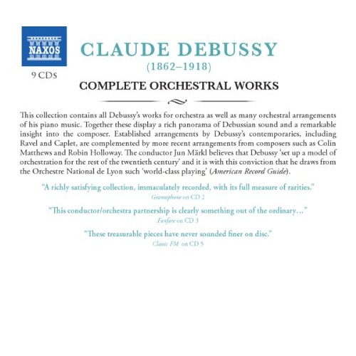 Complete orchestral works / jun markl, orchestre national de lyon