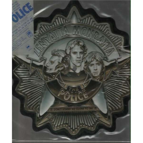  don't stand so close to me shaped picturedisc 