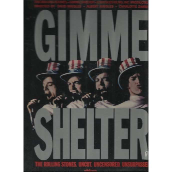  gimme shelter japan laserdisc 