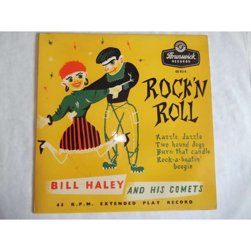 Rock 'n roll. razzle dazzle + 3 by Bill Haley And His Comets, EP with listenandhear Ref117042200