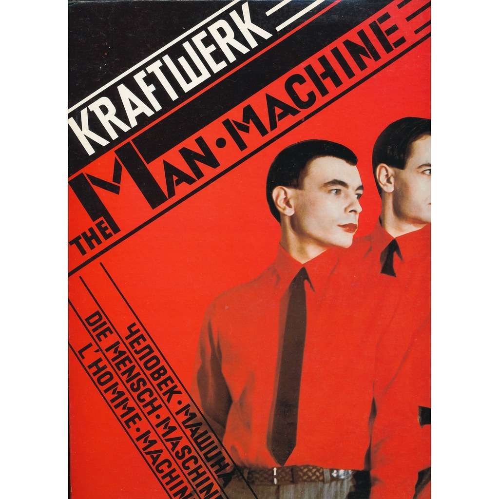 格安新品 LP クラフトワーク KRAFTWERK 2枚 MACHINE他 MAN THE 洋楽 