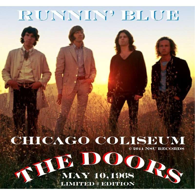Chicago coliseum 1968 may 10th limited cd by The Doors, CD with