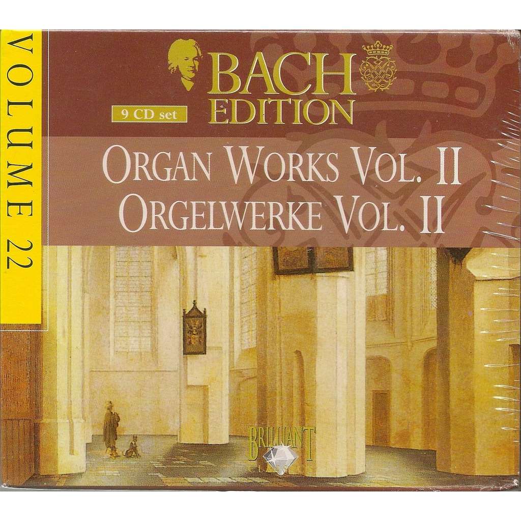 Bach: complete organ works vol.2 by Hans Fagius, CD x 9 with