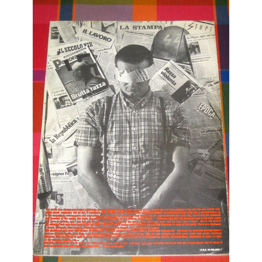 Cream of the crops skinhead photobook oi punk ska by Cream Of The
