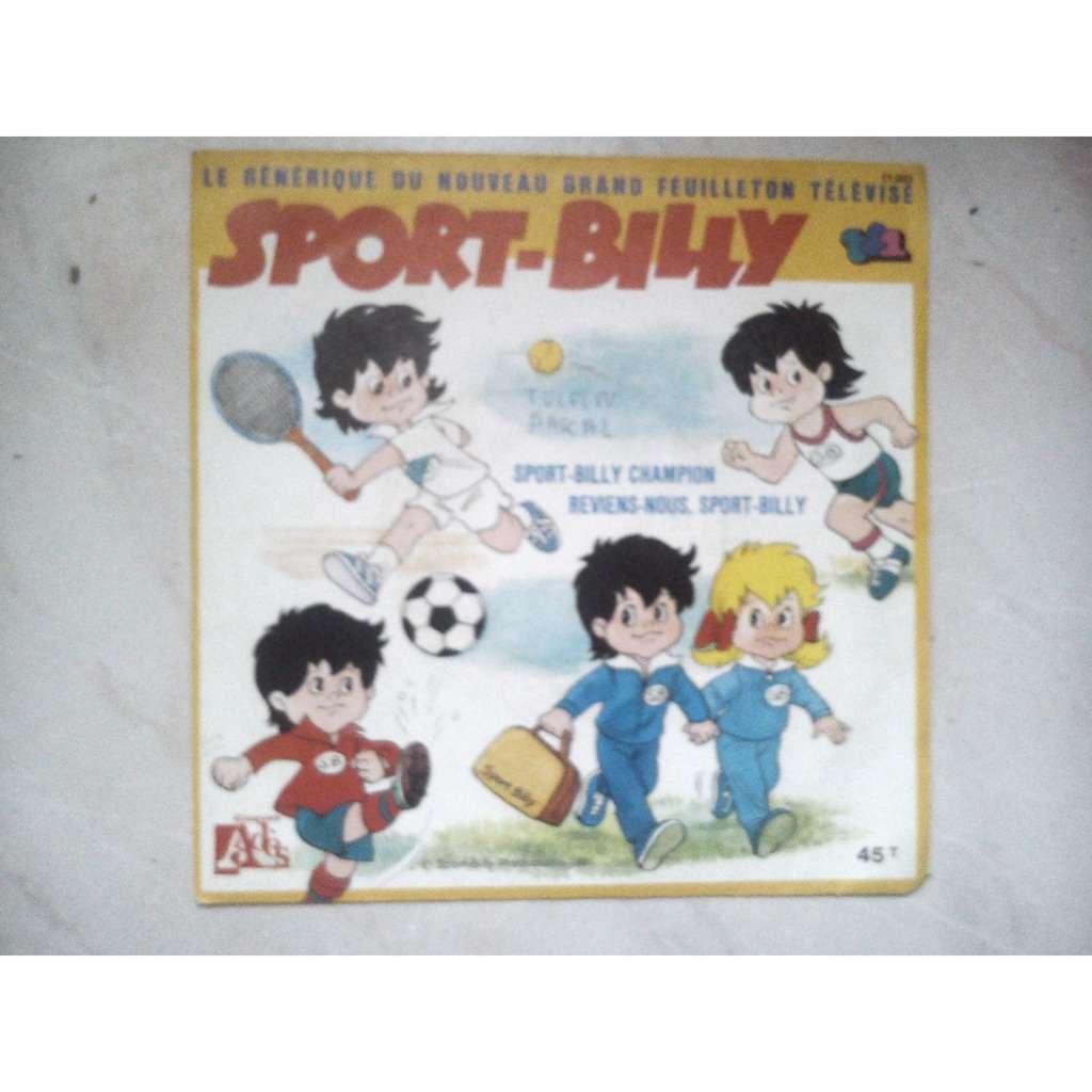 Générique feuilleton tv sport billy champion de Sport Billy, SP chez