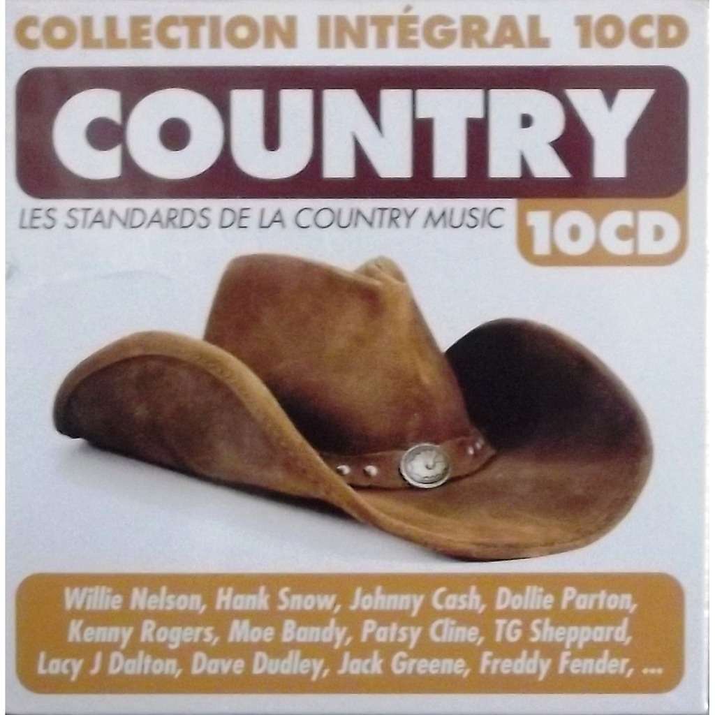 Les standards de la country music (box set 10 cd 97 tracks) by Willie