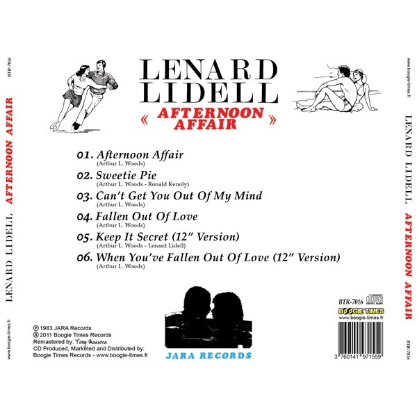  Lenard LIDELL  -  afternoon affair ( + bonus ) 