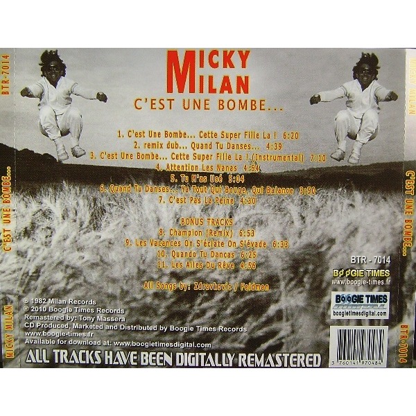  Micky MILAN  -  c'est une bombe 