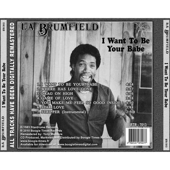  LA BRUMFIELD  -  i want to be your babe 