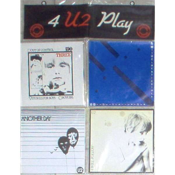 U2 play (ireland 1982 ltd 4x 7singles pack display wallet) by U2, 7