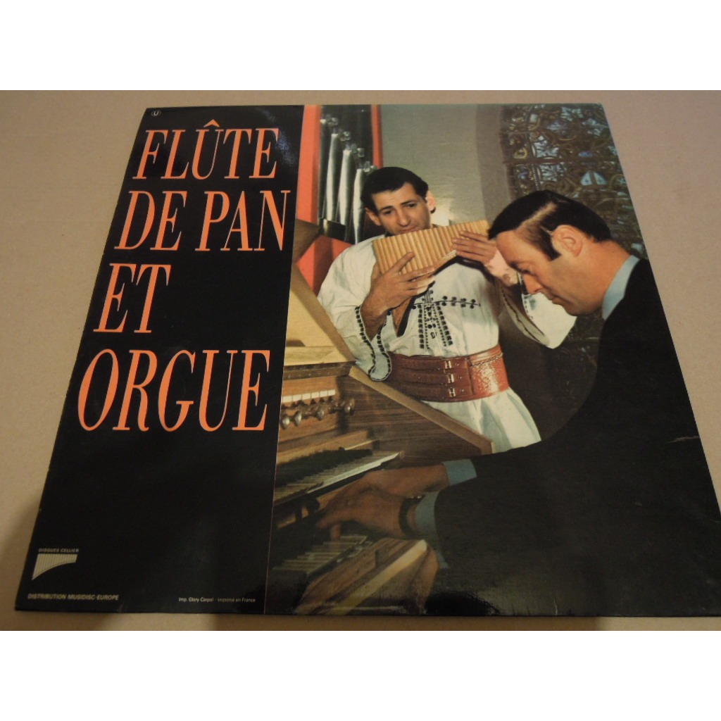 Flute de pan et orgue by Zamfir Et Marcel Cellier, LP with
