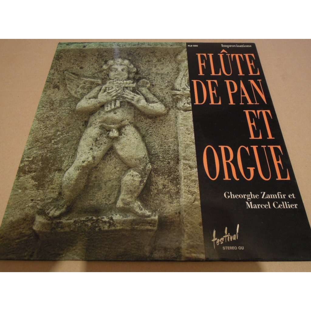 Flute de pan et orgue by Zamfir Et Marcel Cellier, LP with
