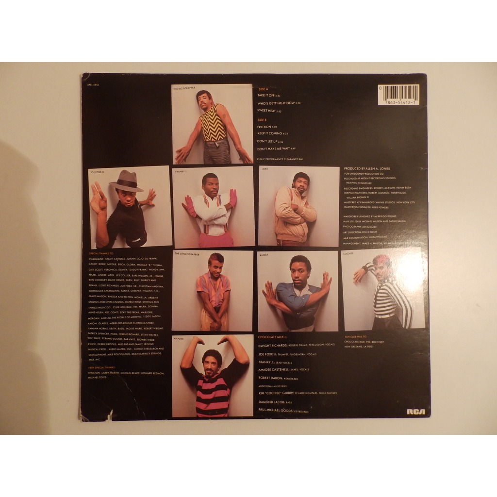 Chocolate Milk Friction レコード