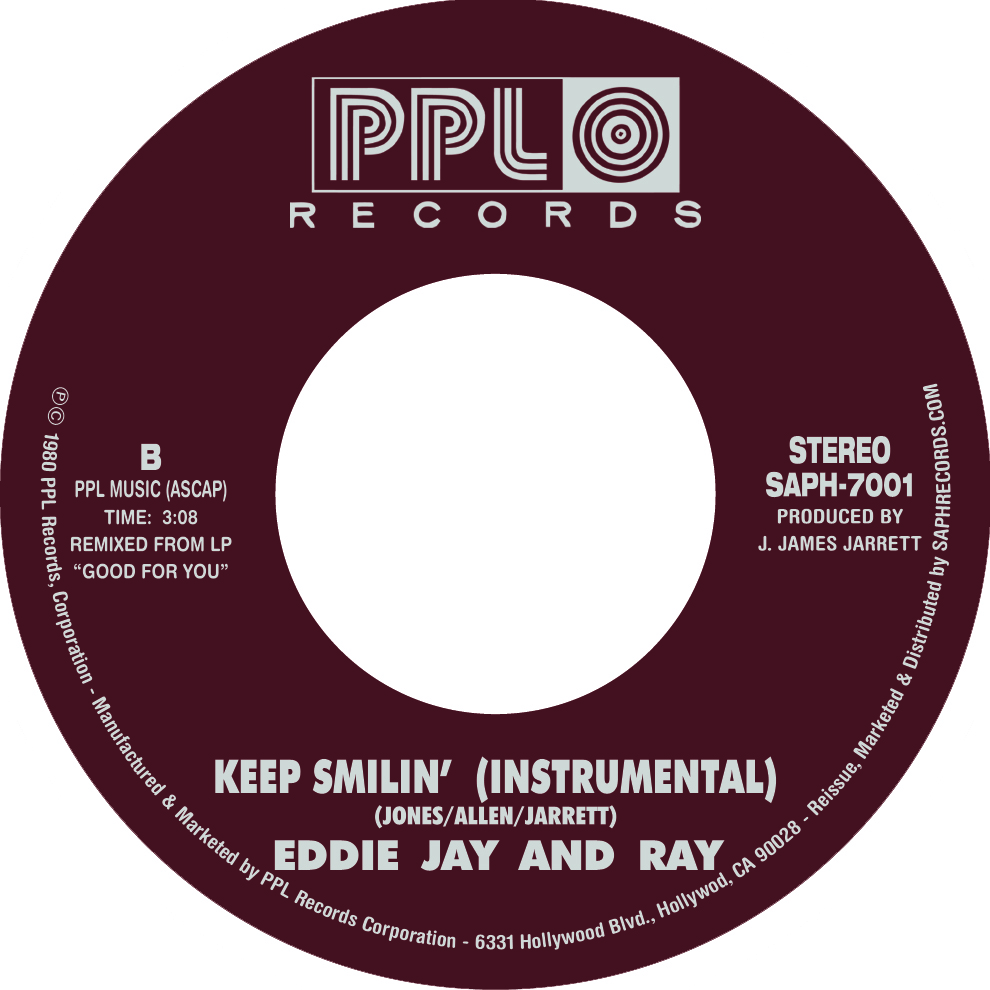  EDDIE JAY AND RAY  -  keep smilin' 