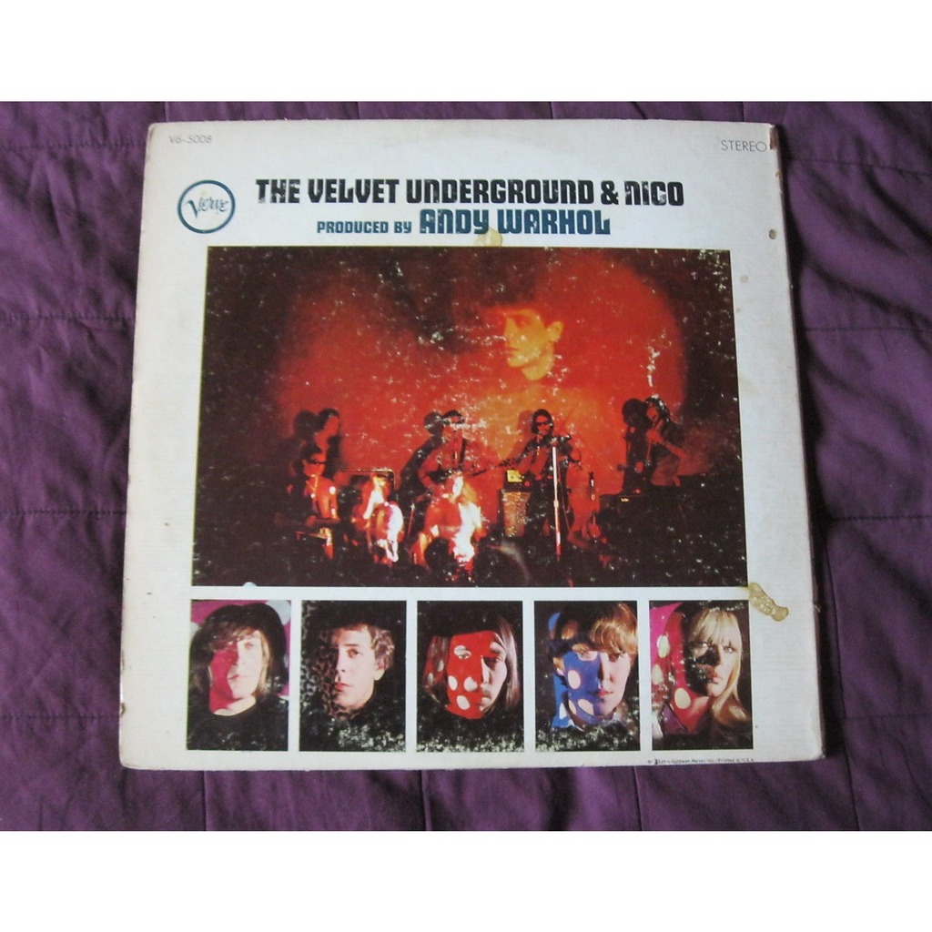 THE VELVET UNDERGROUND & NICO S/T LP アンディ ウォーホル 1967