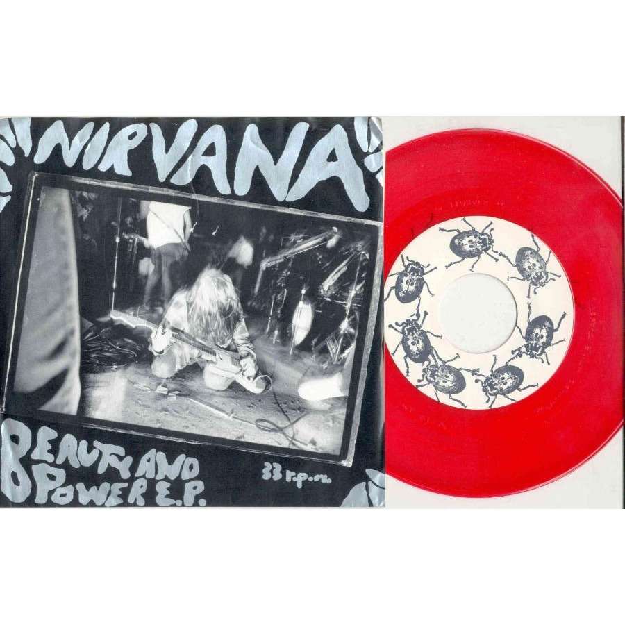 Beauty and power ep (usa 1991 ltd 3-trk live 7ep red vinyl on