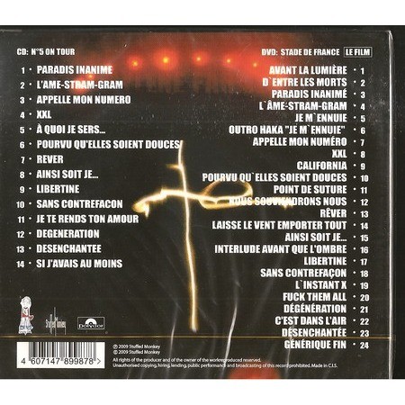  mylène farmer  -  n 5 on tour coffret 