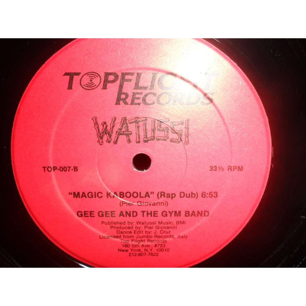 Magic kaboola by Gee Gee & Gym Band, 12inch with blackfunksoul