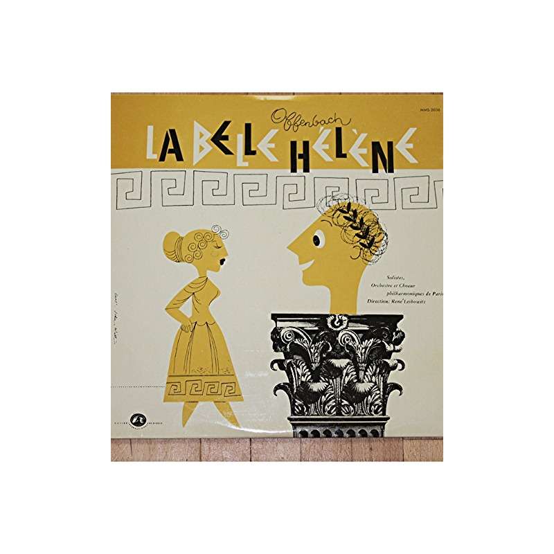 Offenbach la belle hélène de René Leibowitz, 33T chez bdzik43 Ref