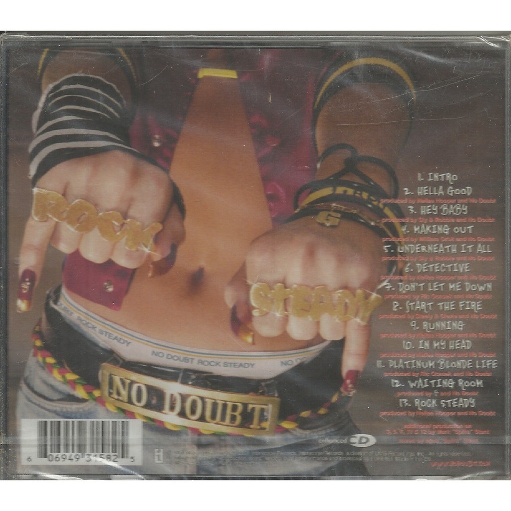 Rock Steady By No Doubt Cd With Libertemusic Ref117509268