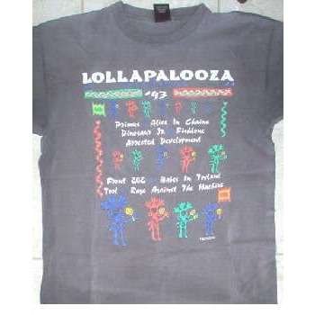 lollapalooza 1993 t shirt