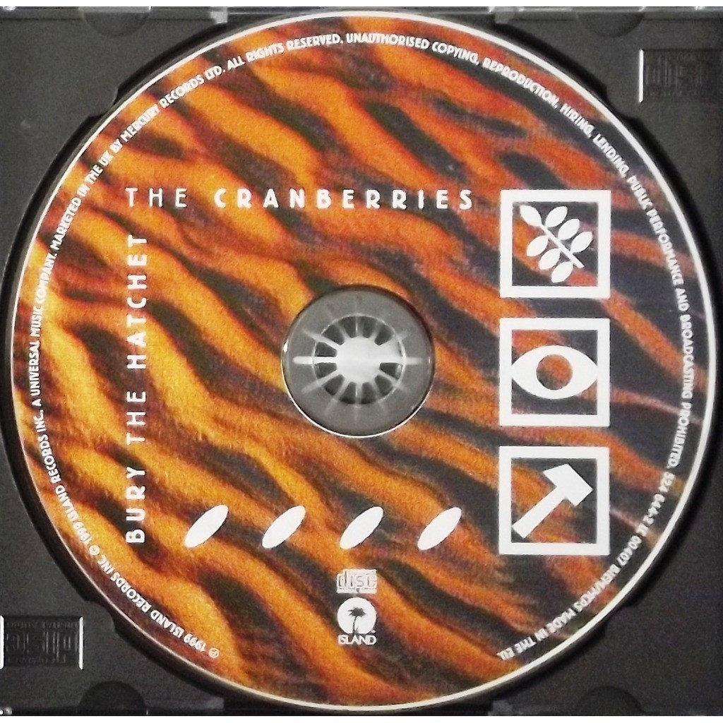 Bury the hatchet (cd 14 tracks) by The Cranberries, CD with vinyl59