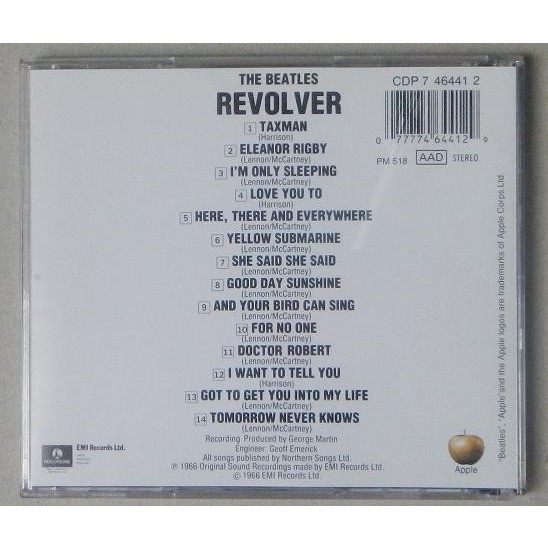 Revolver (1987 release) by The Beatles, CD with aizenmyo - Ref