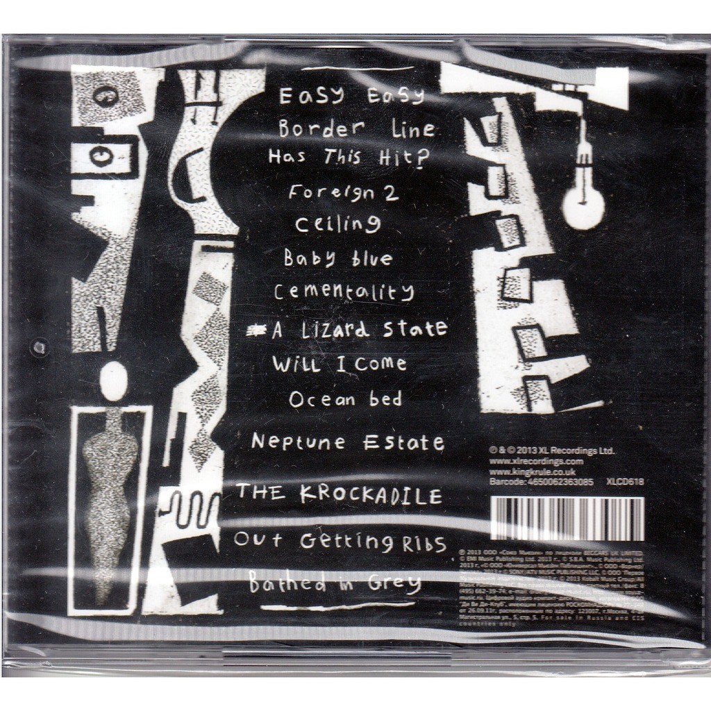 6 Feet Beneath The Moon By King Krule Cd With Techtone11 Ref