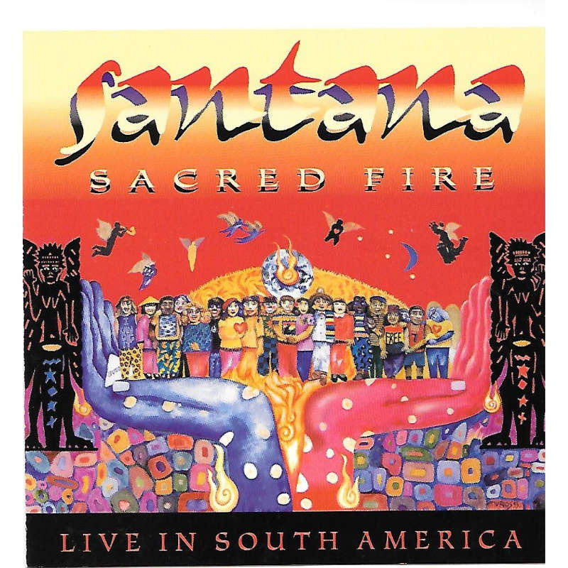 Sacred fire live in south america by Santana, CD with skyrock91 Ref