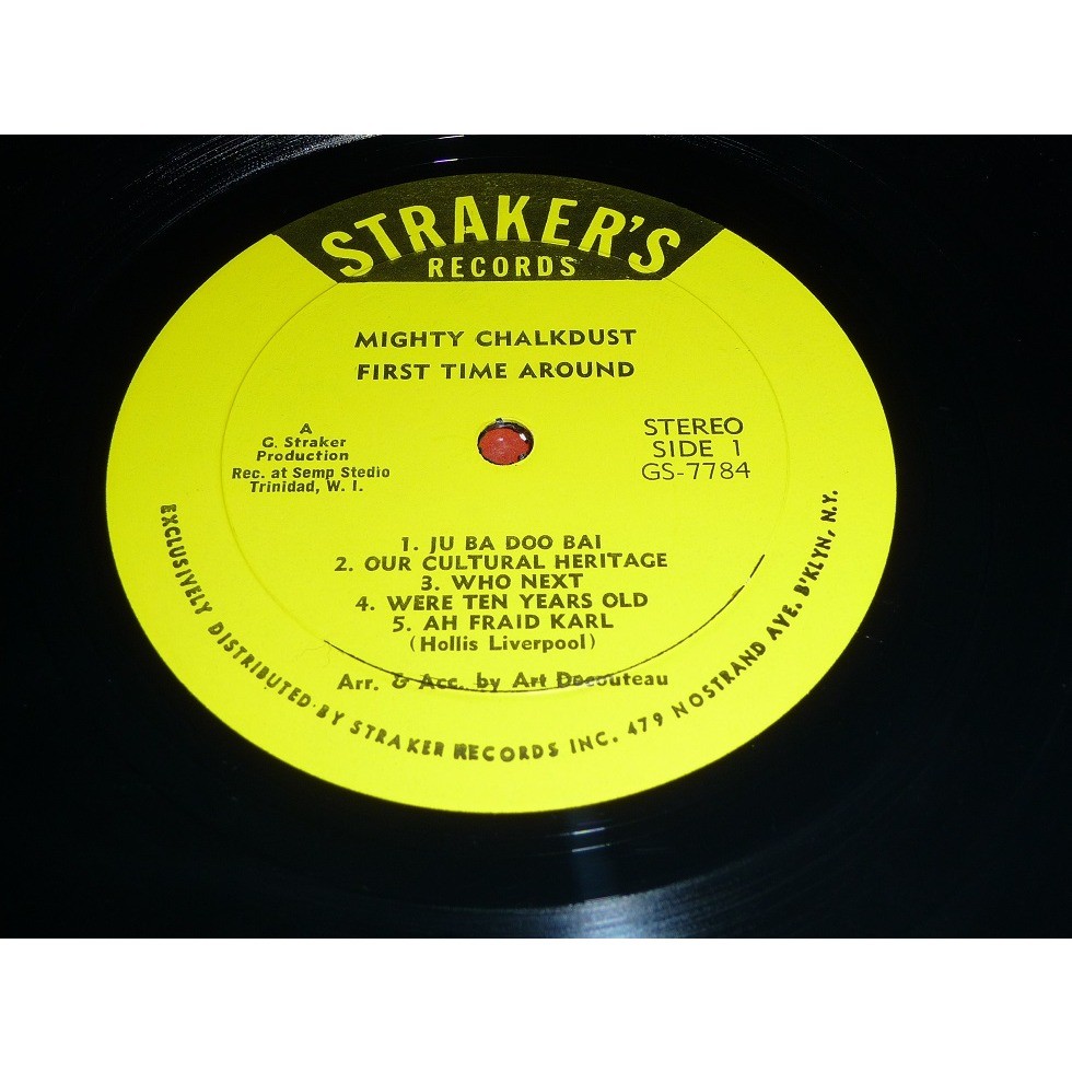 First time around by Mighty Chalkdust, LP with collector29 Ref117561611