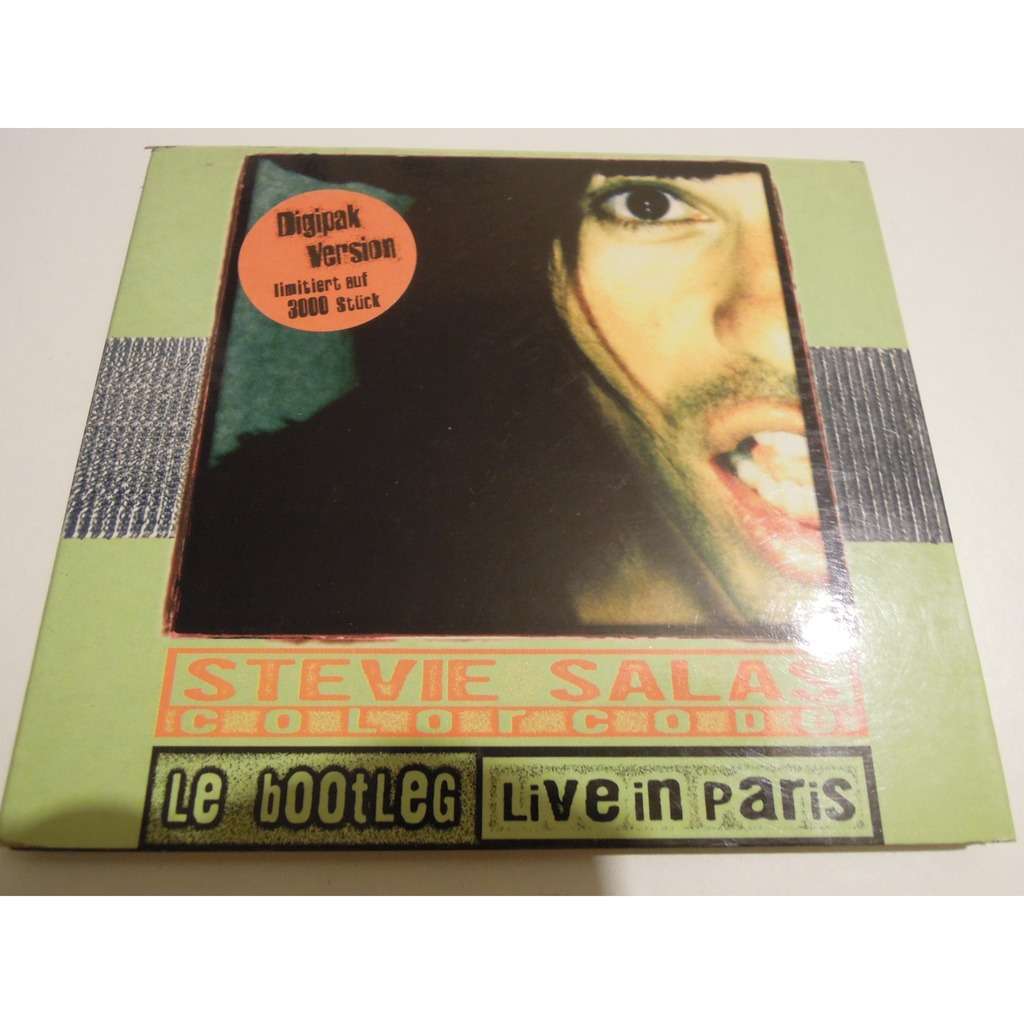 Le Bootleg Live In Paris By Stevie Salas Colorcode Cd With Pitouille Ref