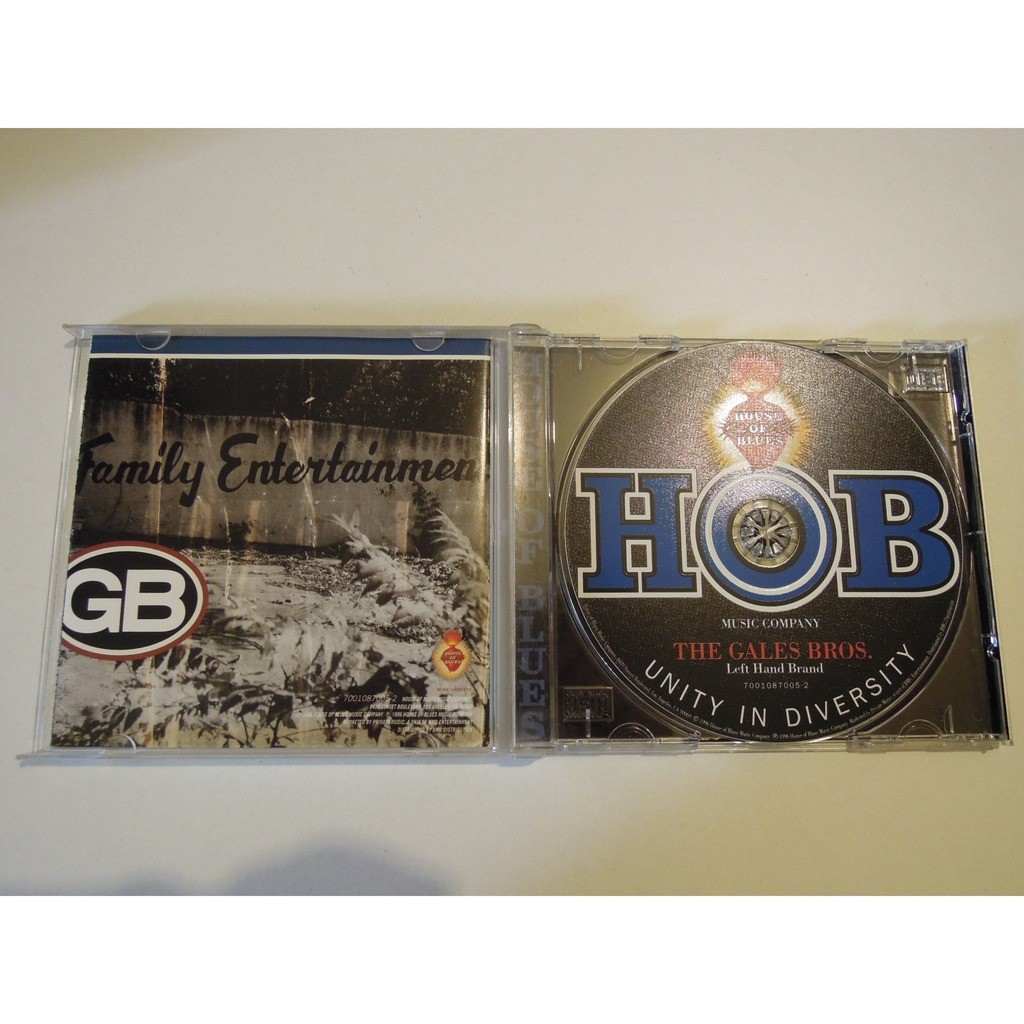 Left hand brand by The Gales Bros / Brothers, CD with pitouille Ref