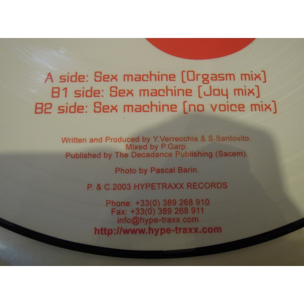 Sex machine by N-Gels Feat Estelle Desanges, 12inch with pitouille -  Ref:117635208