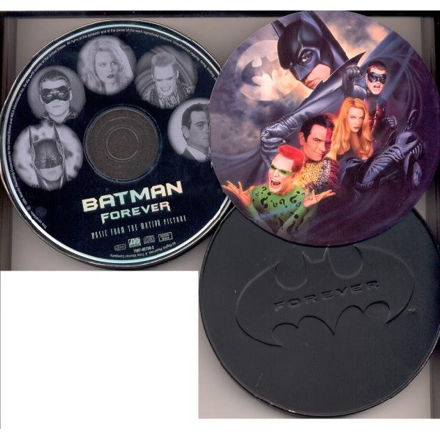 Batman forever (german 1995 ltd ost cd album unique metal tin box package)  by Pj Harvey, CD with gmvrecords - Ref:117637266
